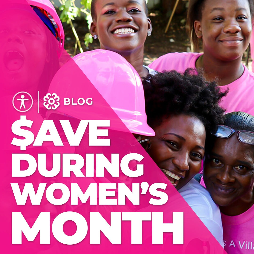 Save $50 and Support Women During Women’s History Month