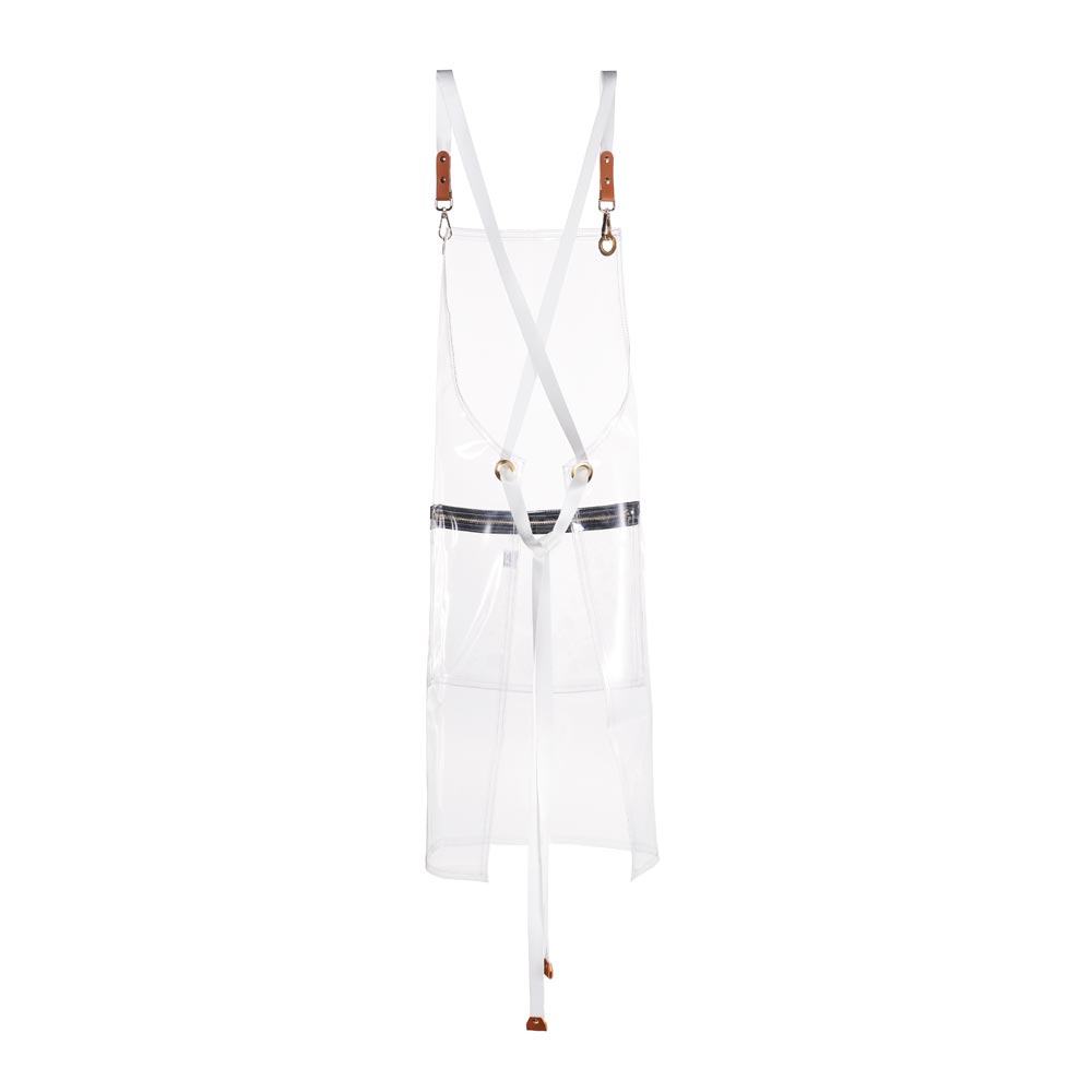 Saferly Vinyl Apron — Clear - Microbeau InternationalSaferly Vinyl Apron — Clear