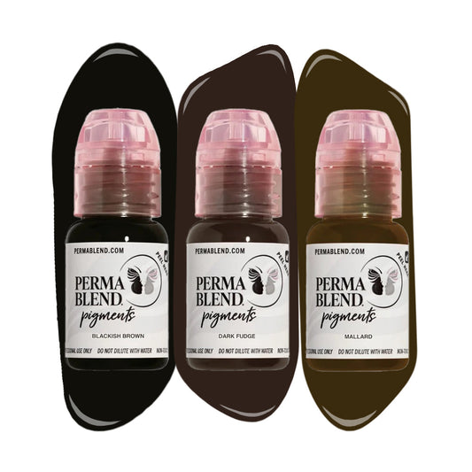 Cool Eyebrow Mini Set – Perma Blend – 3 1/2oz Bottles - Microbeau International - Cool Eyebrow Mini Set – Perma Blend – 3 1/2oz Bottles