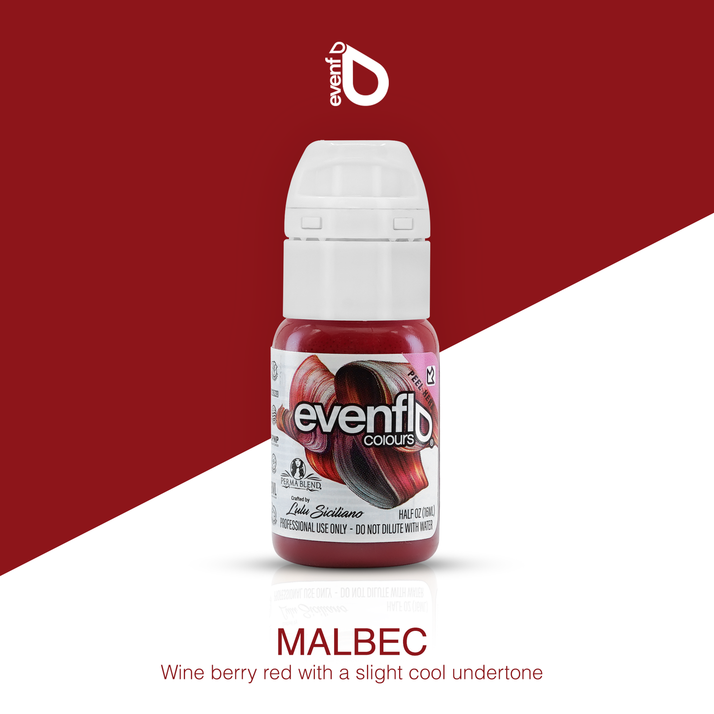 Malbec Lip Evenflo Pigment - Microbeau International Malbec Lip Evenflo Pigment