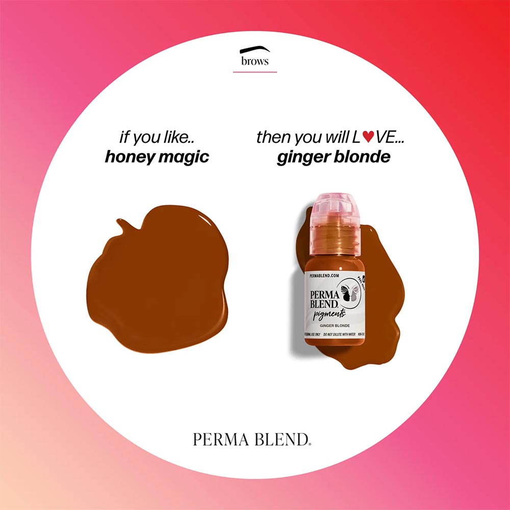 Ginger Blonde — Perma Blend — 1/2oz Bottle - Microbeau International Ginger Blonde — Perma Blend — 1/2oz Bottle