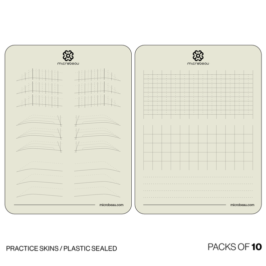 Microbeau Brow Practice Skins - Microbeau Brow Practice Skins