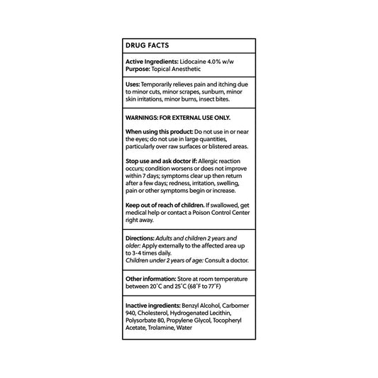 Recovery Numb Tattoo Numbing Cream — 1oz Tube