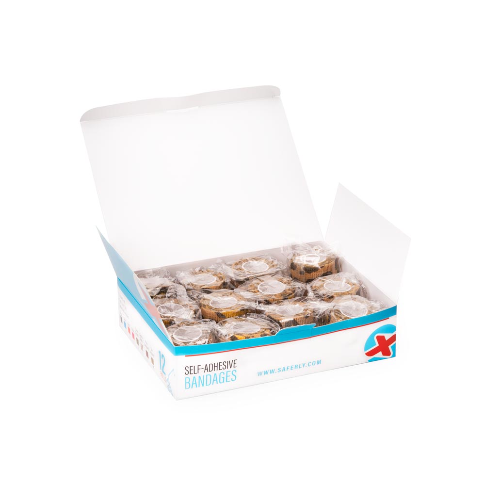 Saferly Medical Cohesive Wraps - Microbeau International Saferly Medical Cohesive Wraps