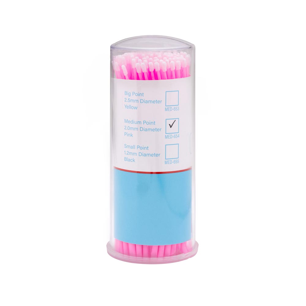 Saferly Disposable Micro Applicators — 100 Pieces — Pick Diameter - Microbeau InternationalSaferly Disposable Micro Applicators — 100 Pieces — Pick Diameter