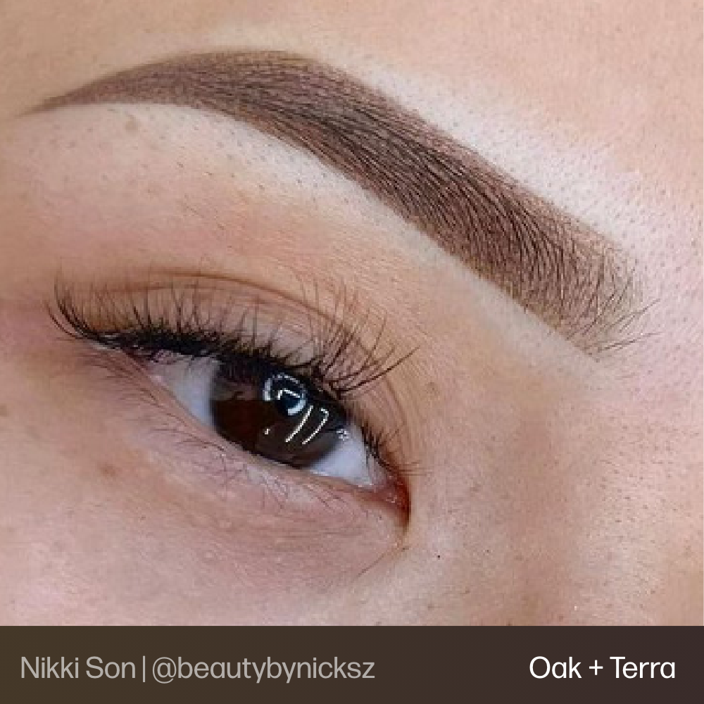 Oak Brow Evenflo Pigment - Microbeau International Oak Brow Evenflo Pigment