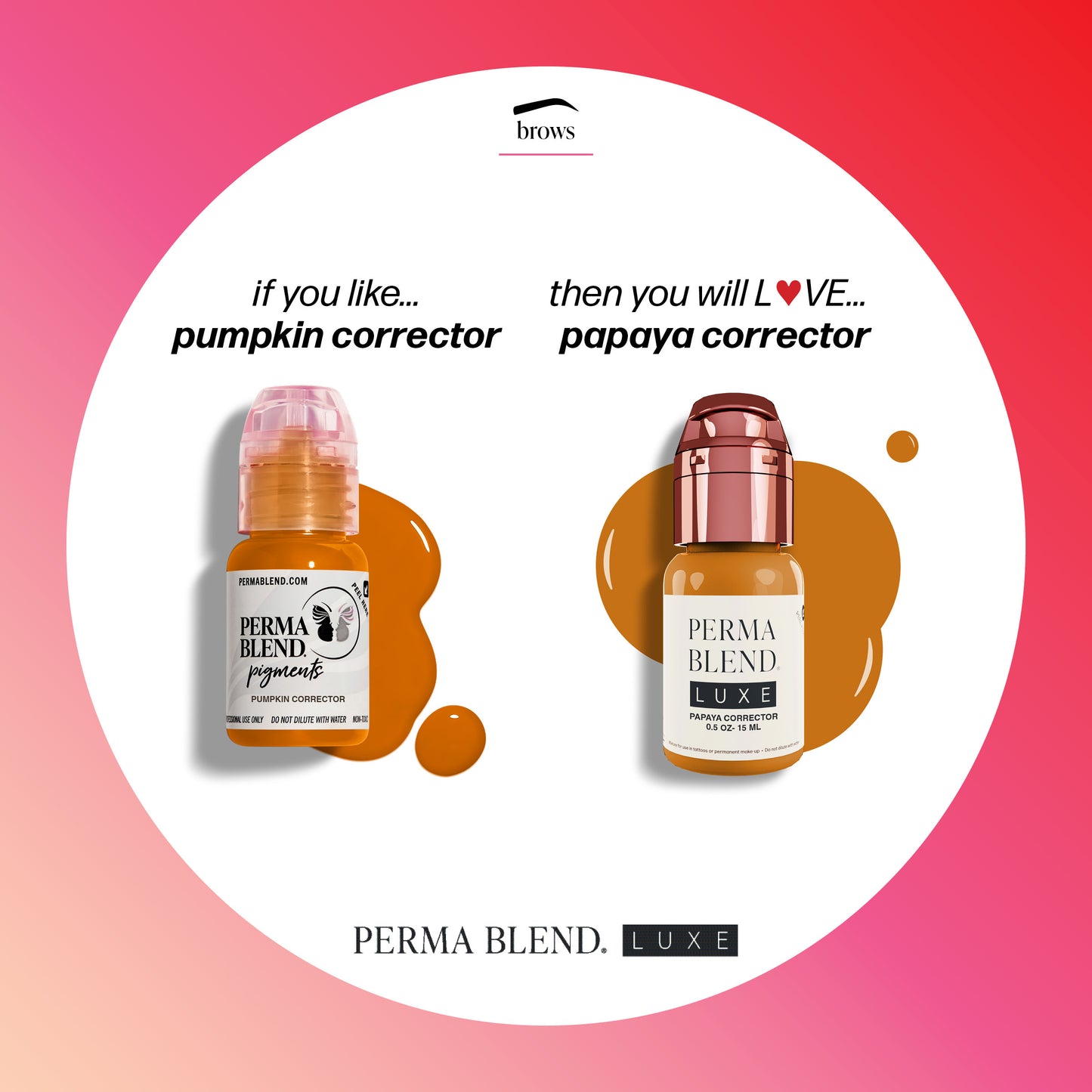 Pumpkin Corrector — Perma Blend — Pick Size - Microbeau International Pumpkin Corrector — Perma Blend — Pick Size
