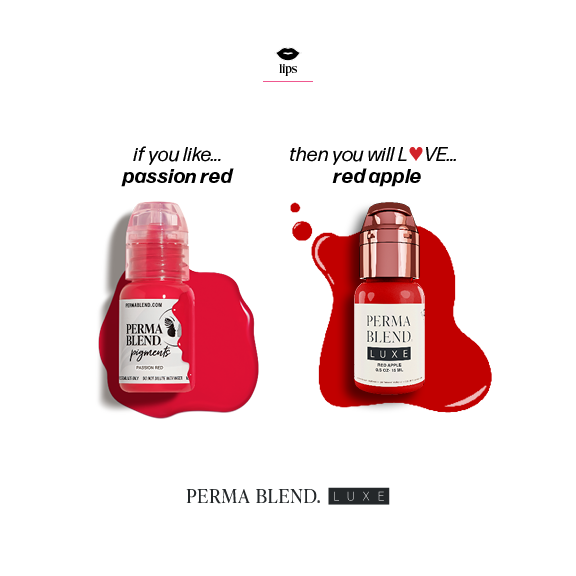 Passion Red — Perma Blend — Pick Size - Microbeau International Passion Red — Perma Blend — Pick Size