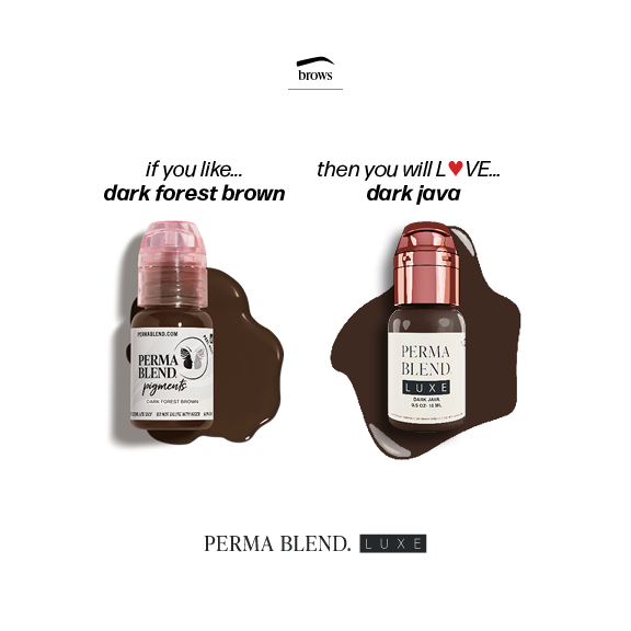 Dark Forest Brown — Perma Blend — Pick Size - Microbeau International Dark Forest Brown — Perma Blend — Pick Size