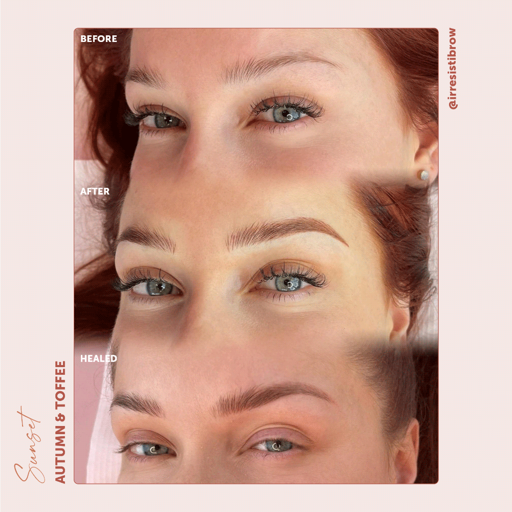 Tina Davies Sunset Brow Collection - Microbeau International Tina Davies Collection Autumn — Perma Blend