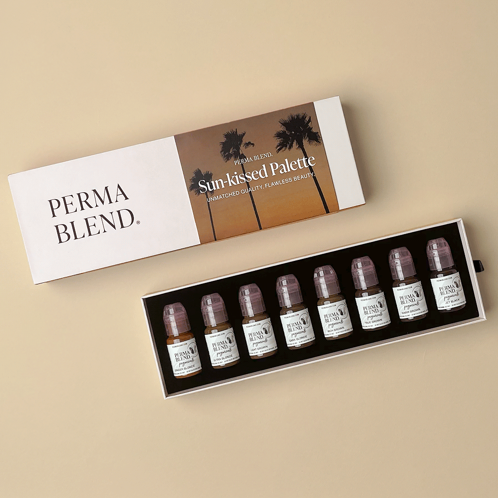Sun-Kissed Palette Set — Perma Blend — 1/2oz – Microbeau International