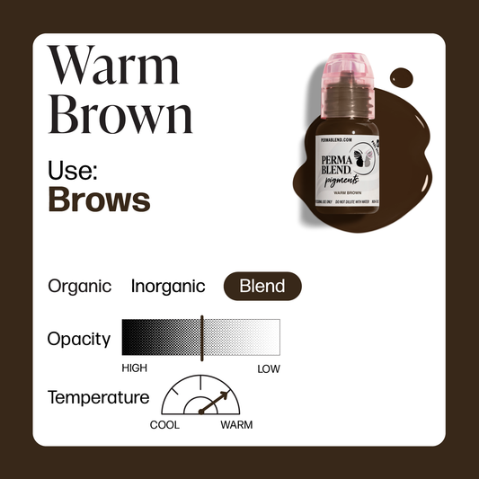 Warm Brown — Perma Blend — 1/2oz Bottle