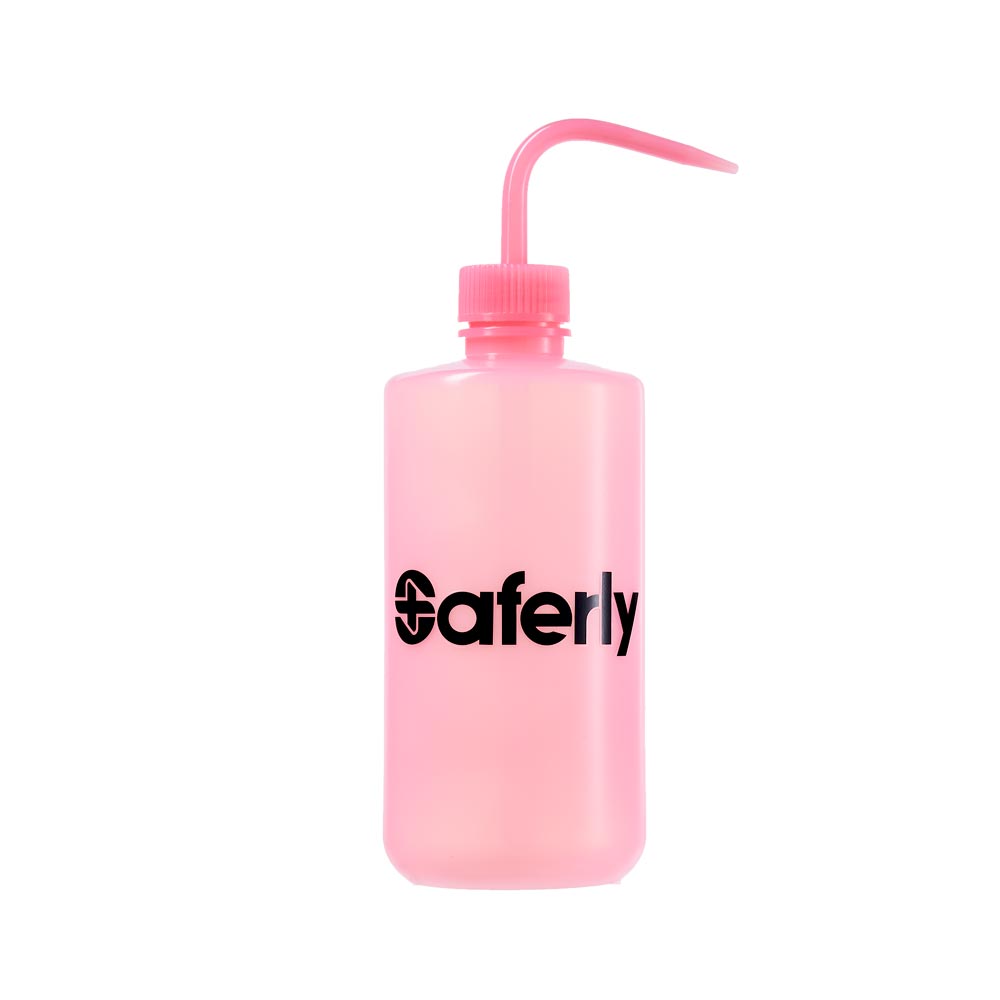 Saferly Squeeze Washer Bottle — Pick Color and Size - Microbeau InternationalSaferly Squeeze Washer Bottle — Pick Color and Size