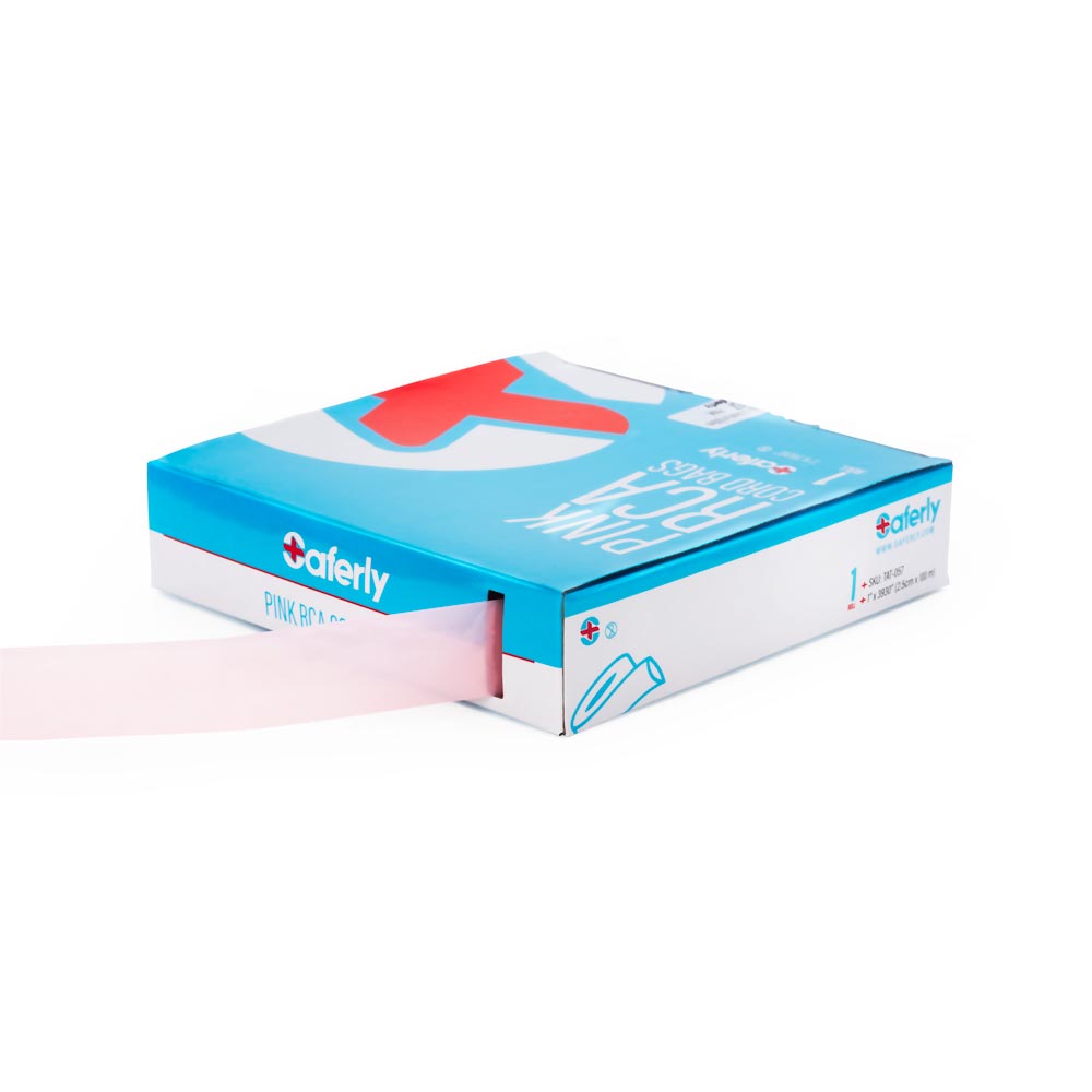 Saferly Pink RCA Cord Tubing — 1” x 327” — Price Per Roll - Microbeau InternationalSaferly Pink RCA Cord Tubing — 1” x 327” — Price Per Roll