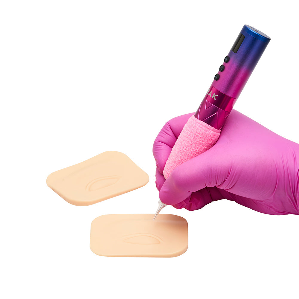 Saferly 3D Single-Eye Eyebrow Practice Skins — Price Per 2 - Microbeau International Saferly 3D Single-Eye Eyebrow Practice Skins — Price Per 2