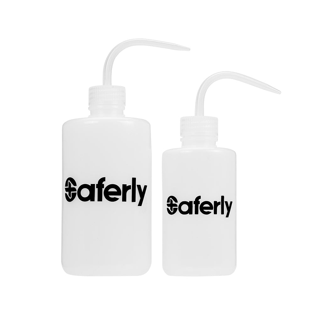 Saferly Squeeze Washer Bottle — Pick Color and Size - Microbeau InternationalSaferly Squeeze Washer Bottle — Pick Color and Size
