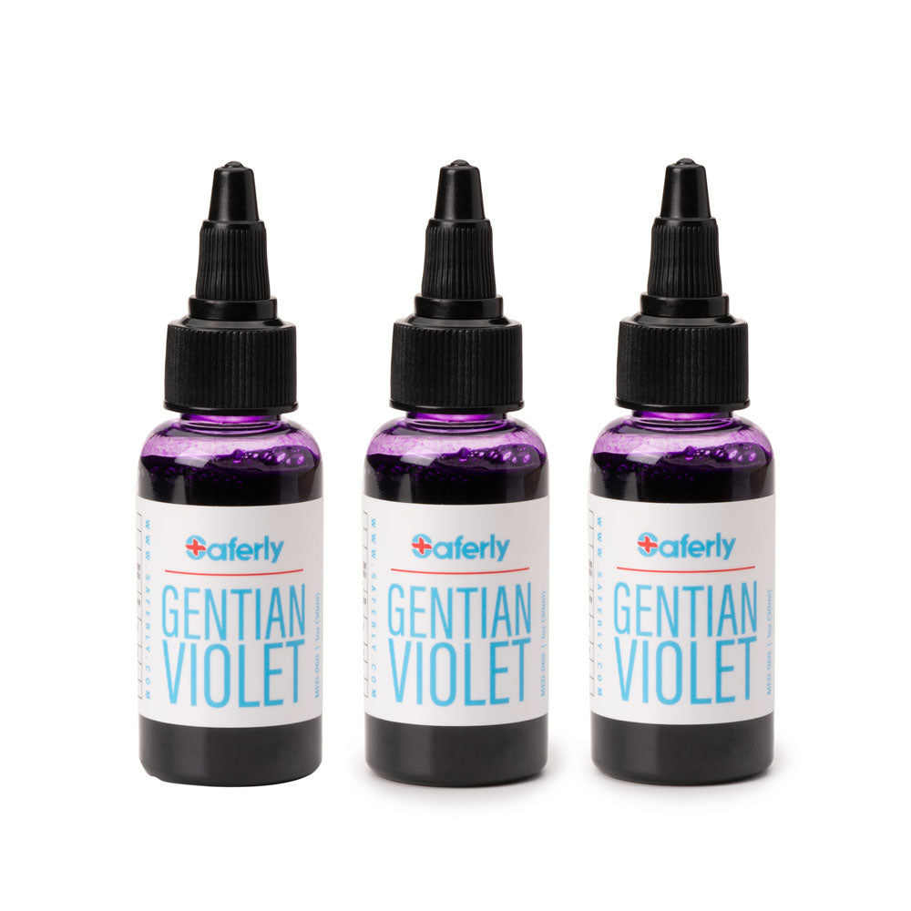 Saferly Gentian Violet — 1oz Bottle - Microbeau InternationalSaferly Gentian Violet — 1oz Bottle