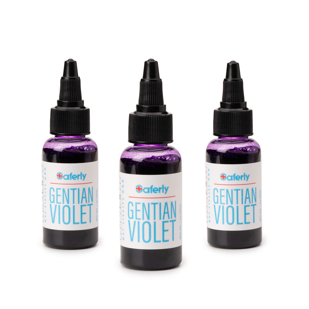 Saferly Gentian Violet — 1/2oz Bottle - Microbeau International Saferly Gentian Violet — 1/2oz Bottle