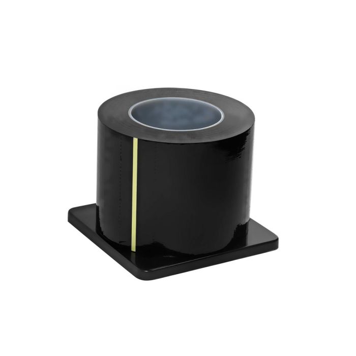 Saferly Black Barrier Film + Dispenser Box — 4” x 6” Sheets — Price Per Roll - Microbeau International Saferly Black Barrier Film + Dispenser Box — 4” x 6” Sheets — Price Per Roll