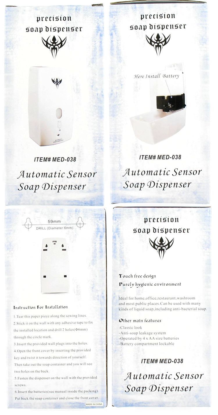 Saferly Automatic Soap Dispenser - Microbeau InternationalSaferly Automatic Soap Dispenser