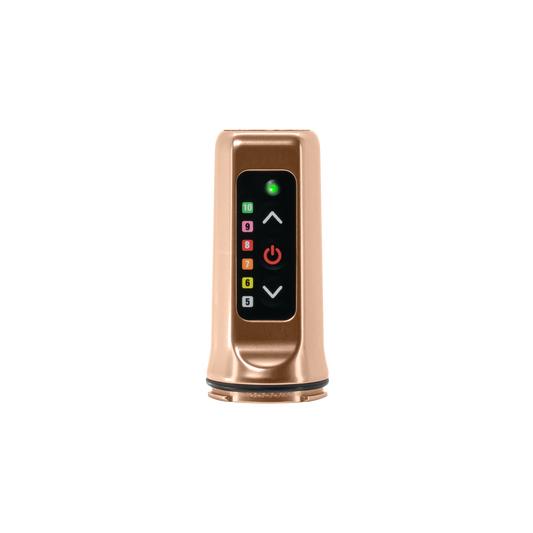 Flux Mini Champagne Gold Battery - Microbeau International - Flux Mini Champagne Gold Battery