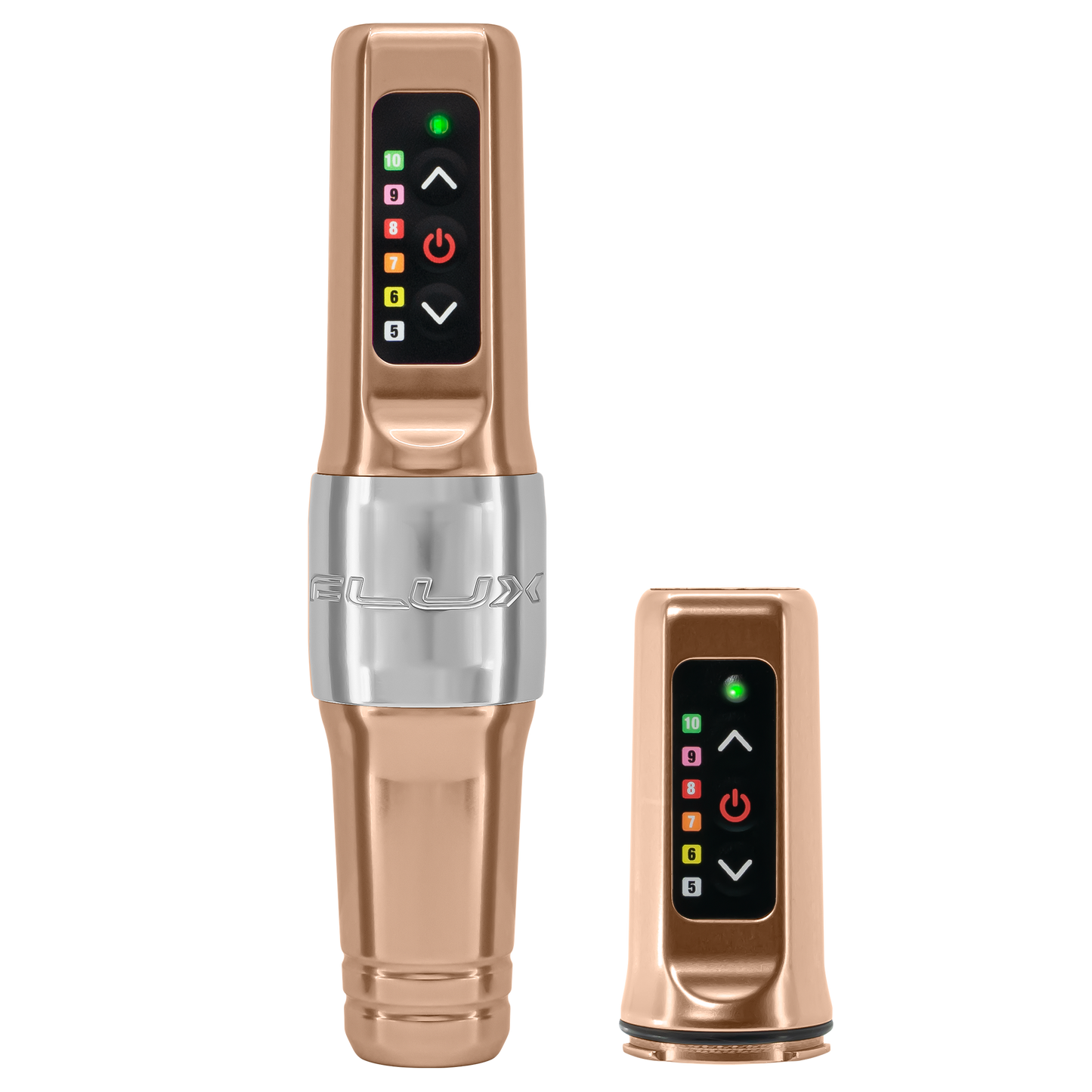 Flux Mini Champagne Gold 3.0 with Extra Battery - Microbeau International Flux Mini Champagne Gold 3.0 with Extra Battery