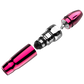 Xion S, one of the most versatile machines in the PMU industry, which allows you to easily change the give and the stroke length, shown in bubblegum pink anodized alluminum