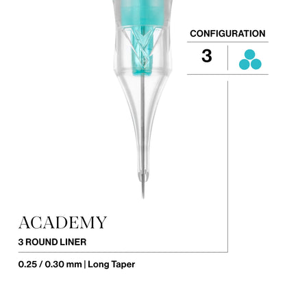 Vertix Academy Needle Cartridges — Box of 20 - Microbeau InternationalVertix Academy Needle Cartridges — Box of 20