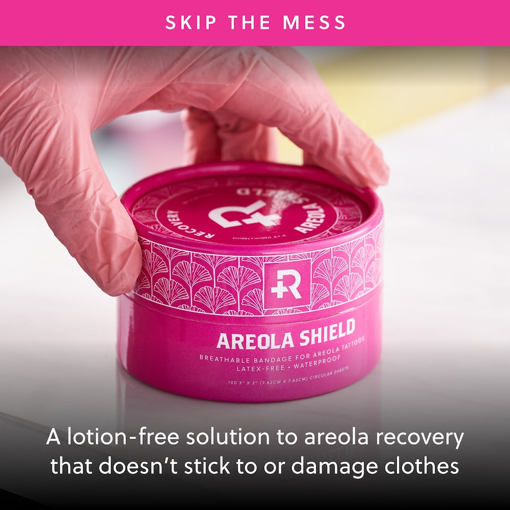 Recovery Areola Derm Shield Circles - Ultimate Tattoo SupplyRecovery Areola Derm Shield Circles
