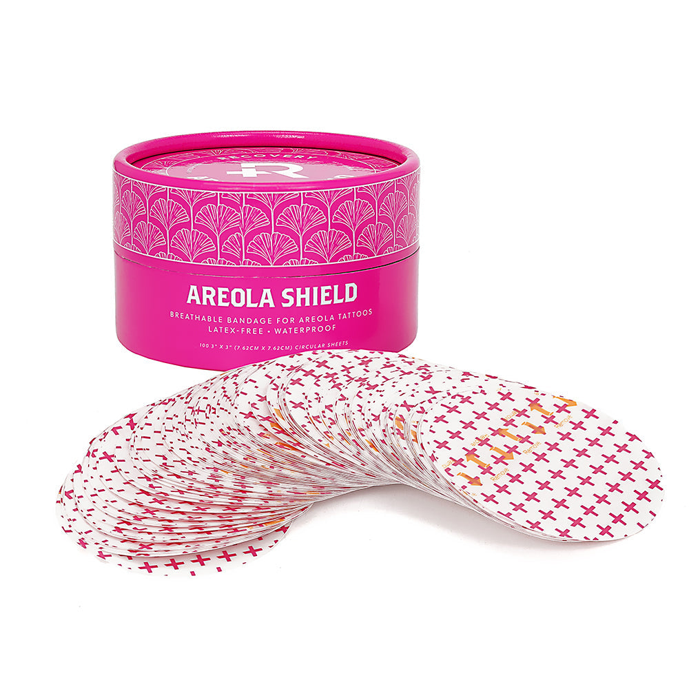 Recovery Areola Derm Shield Circles - Ultimate Tattoo Supply Recovery Areola Derm Shield Circles