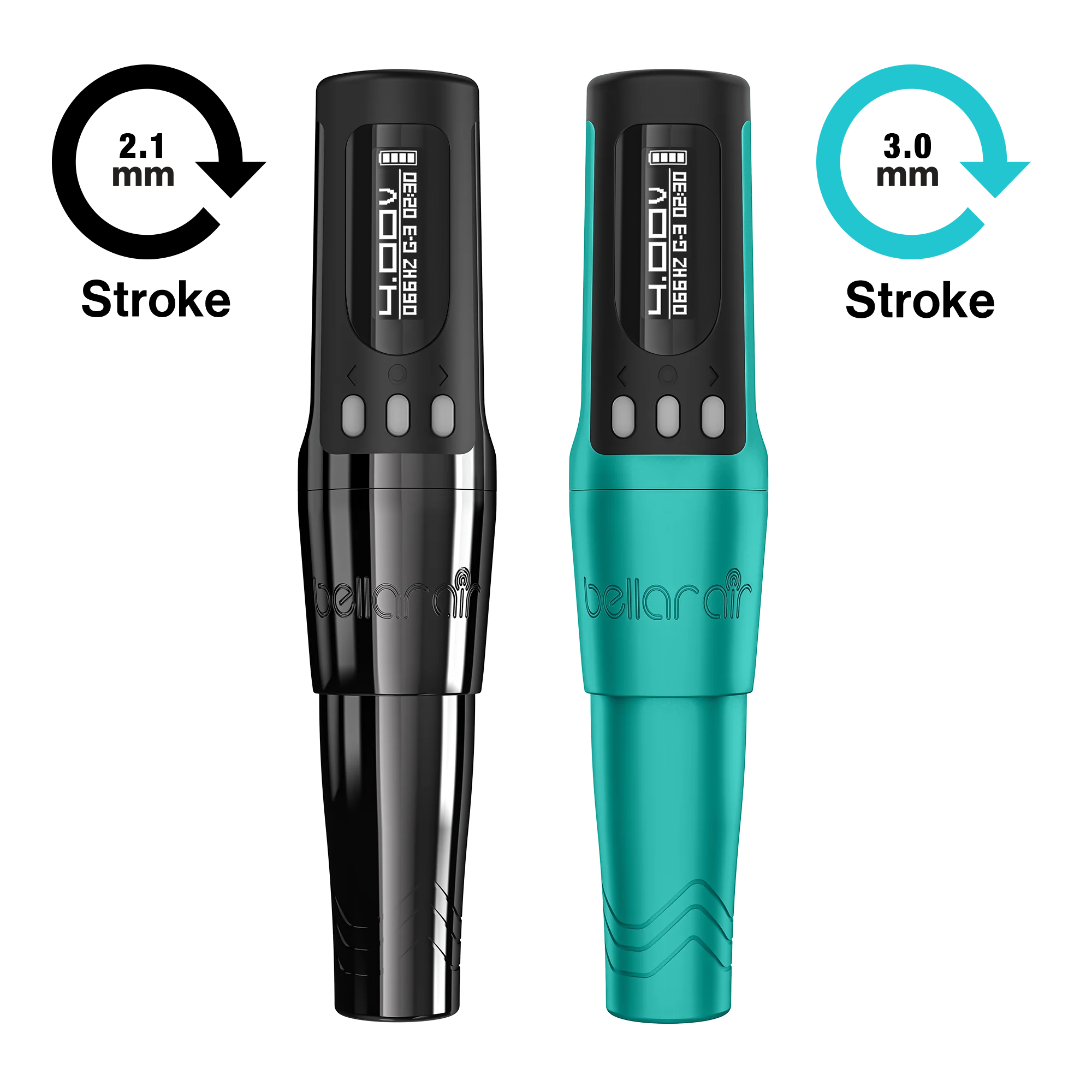 Bellar Air Stealth 2.1mm & Blue 3.0mm
