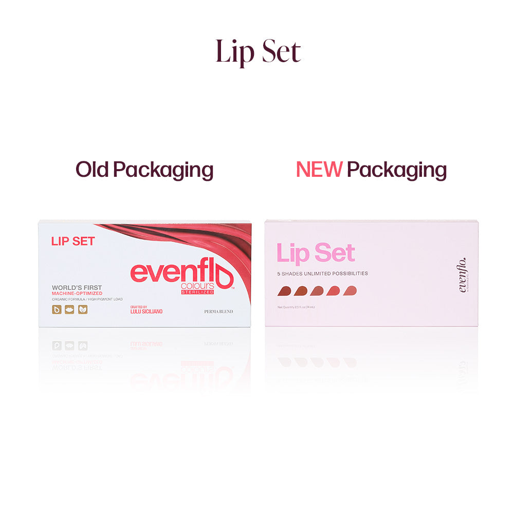 Lip Set Evenflo ColoursLip Set Evenflo Colours