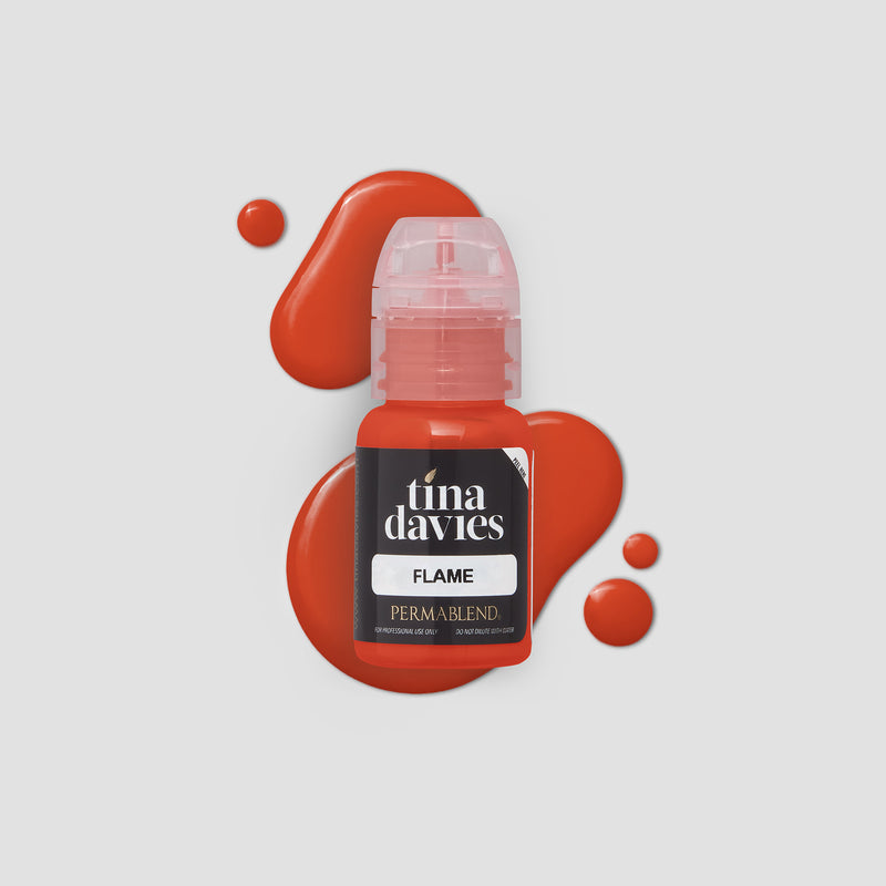 Flame - Tina Davies Lust Lip - Perma Blend Flame - Tina Davies Lust Lip