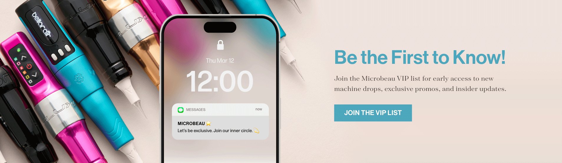 Be The First to Know