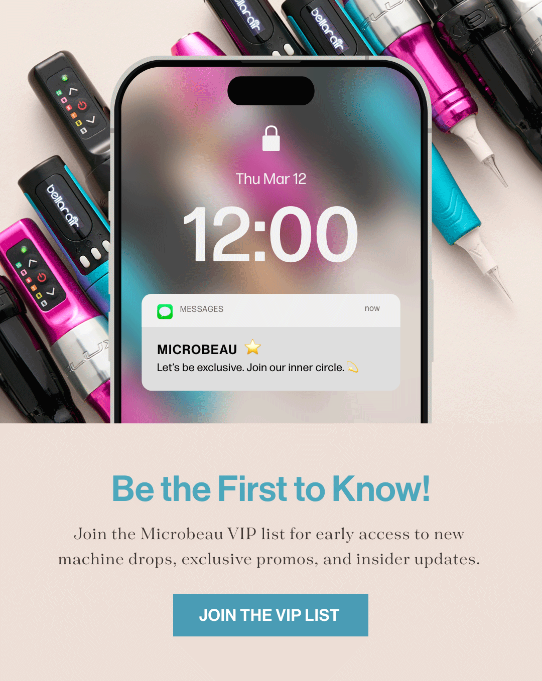 Be The First to Know