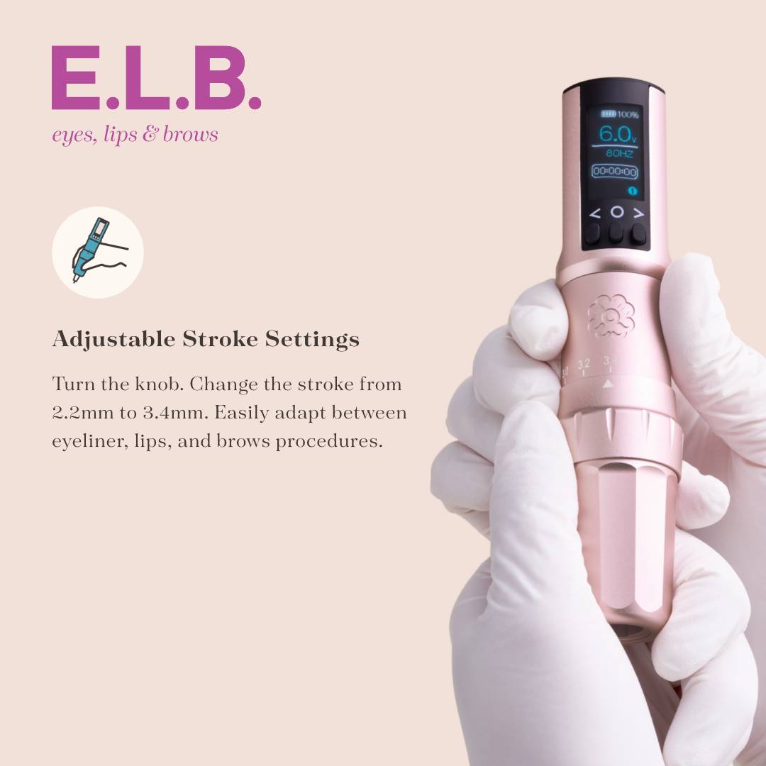 Microbeau E.L.B. Adjustable Stroke PMU Machine - Pick Color Microbeau E.L.B. Adjustable Stroke PMU Machine - Pick Color