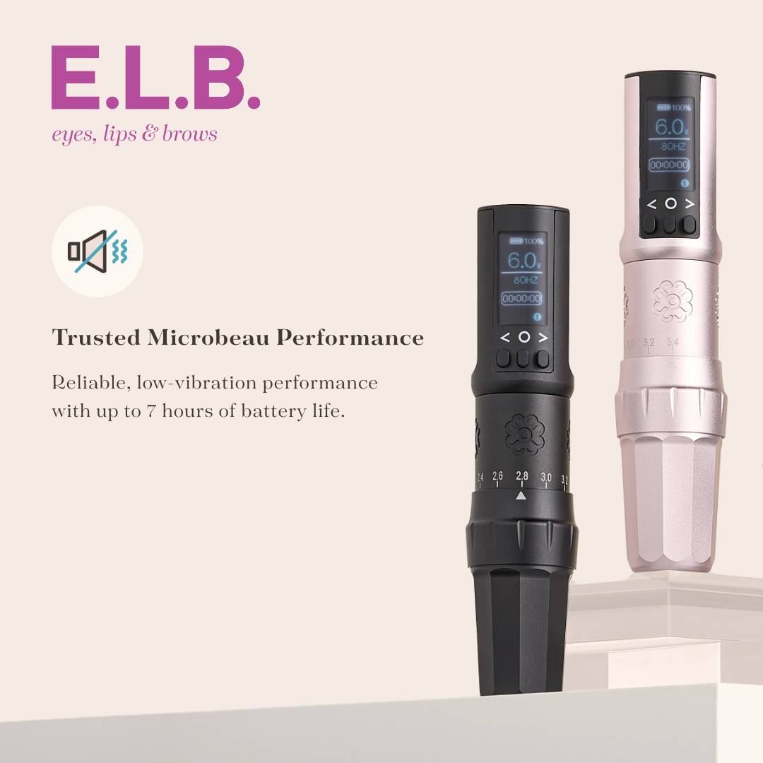 Microbeau E.L.B. Adjustable Stroke PMU Machine - Pick Color Microbeau E.L.B. Adjustable Stroke PMU Machine - Pick Color
