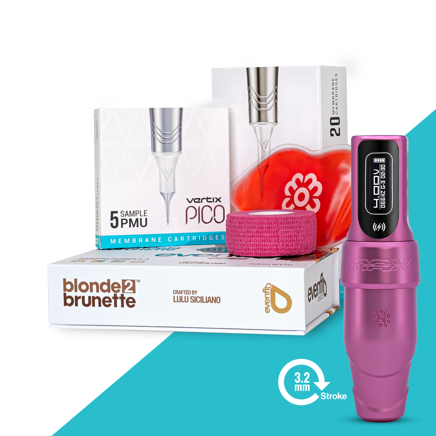  Flux S Max 3.2 mm stroke, Midnight - Forever Artist Kit