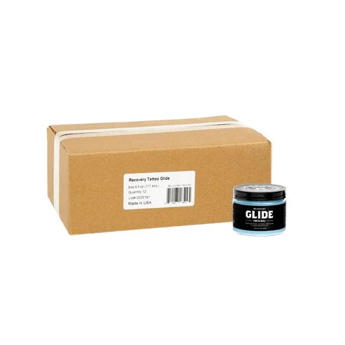 Recovery Tattoo Glide — 6 fl oz Jars - Painful PleasuresRecovery Tattoo Glide — Single or Case of 12