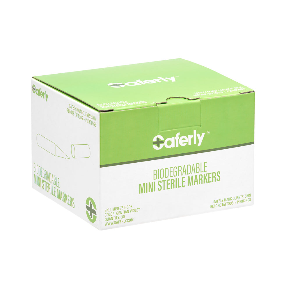 Saferly Biodegradable Mini Sterile Markers — Pick Size – Microbeau ...