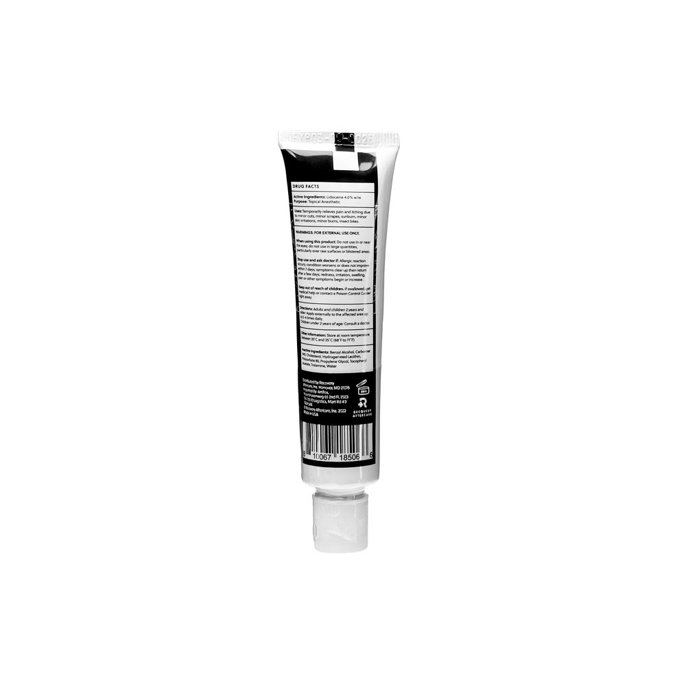 Recovery Numb Tattoo Numbing Cream — 1oz Tube - Microbeau InternationalRecovery Numb Tattoo Numbing Cream — 1oz Tube