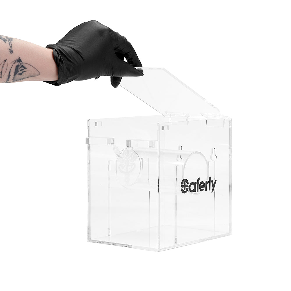 Saferly Barrier Film Holder - Wall Mount