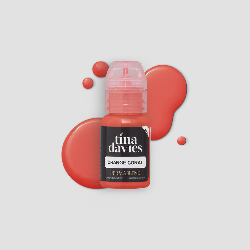 Orange Coral - Tina Davies Lust Lip - Perma BlendOrange Coral - Tina Davies Lust Lip