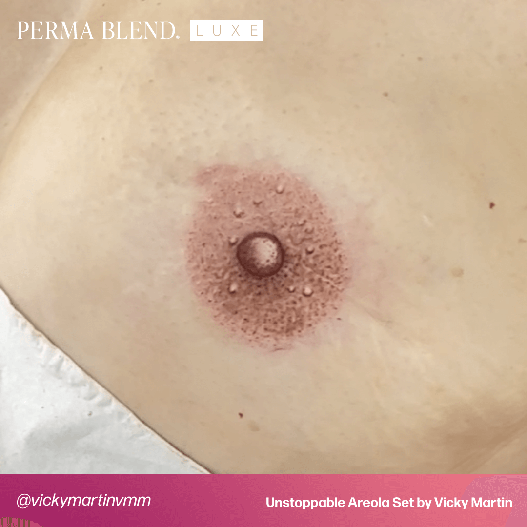 LUXE Warrior White - Vicky Martin Unstoppable Areola - Perma Blend LUXE Warrior White - Vicky Martin Unstoppable Areola