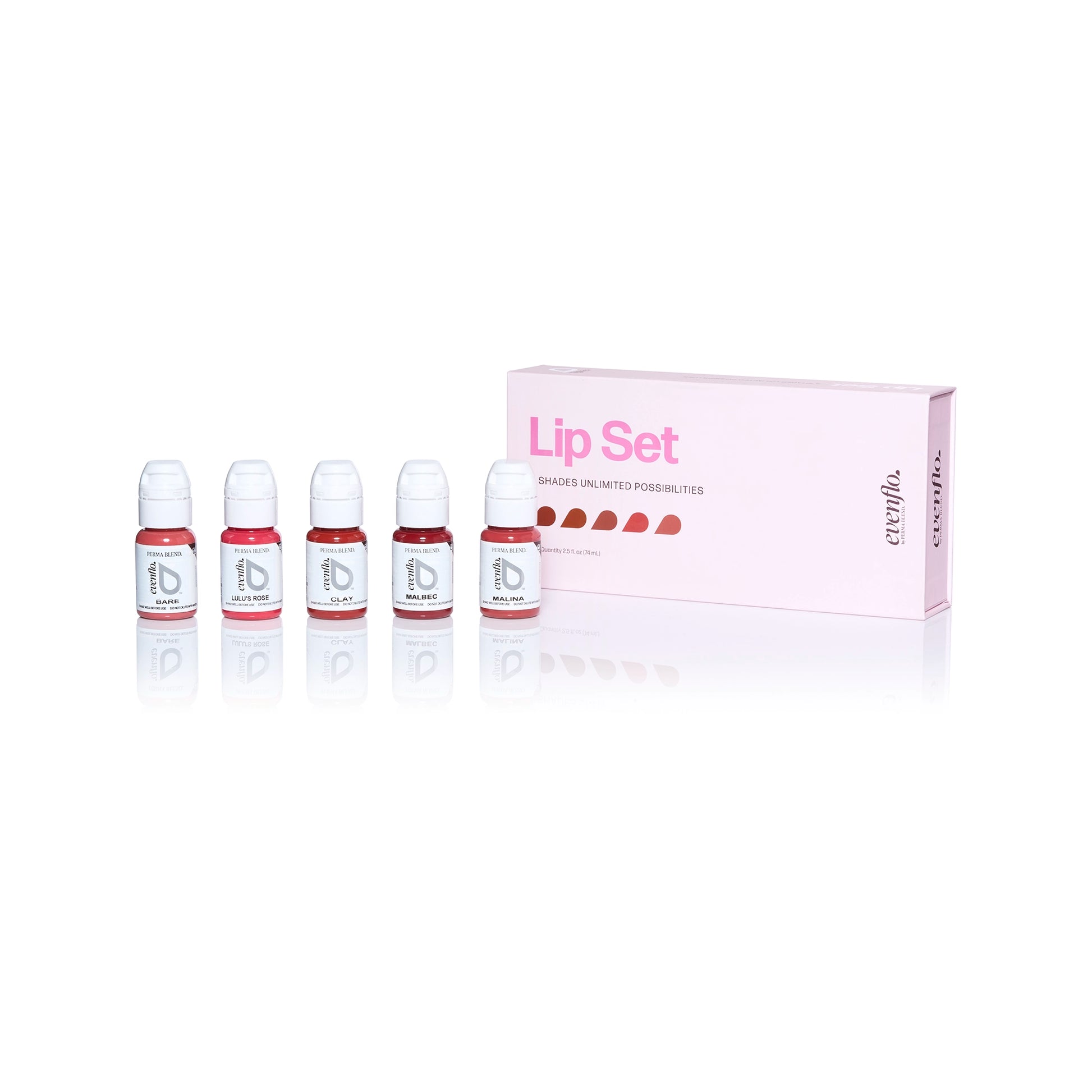 Lip Set Evenflo ColoursLip Set Evenflo Colours