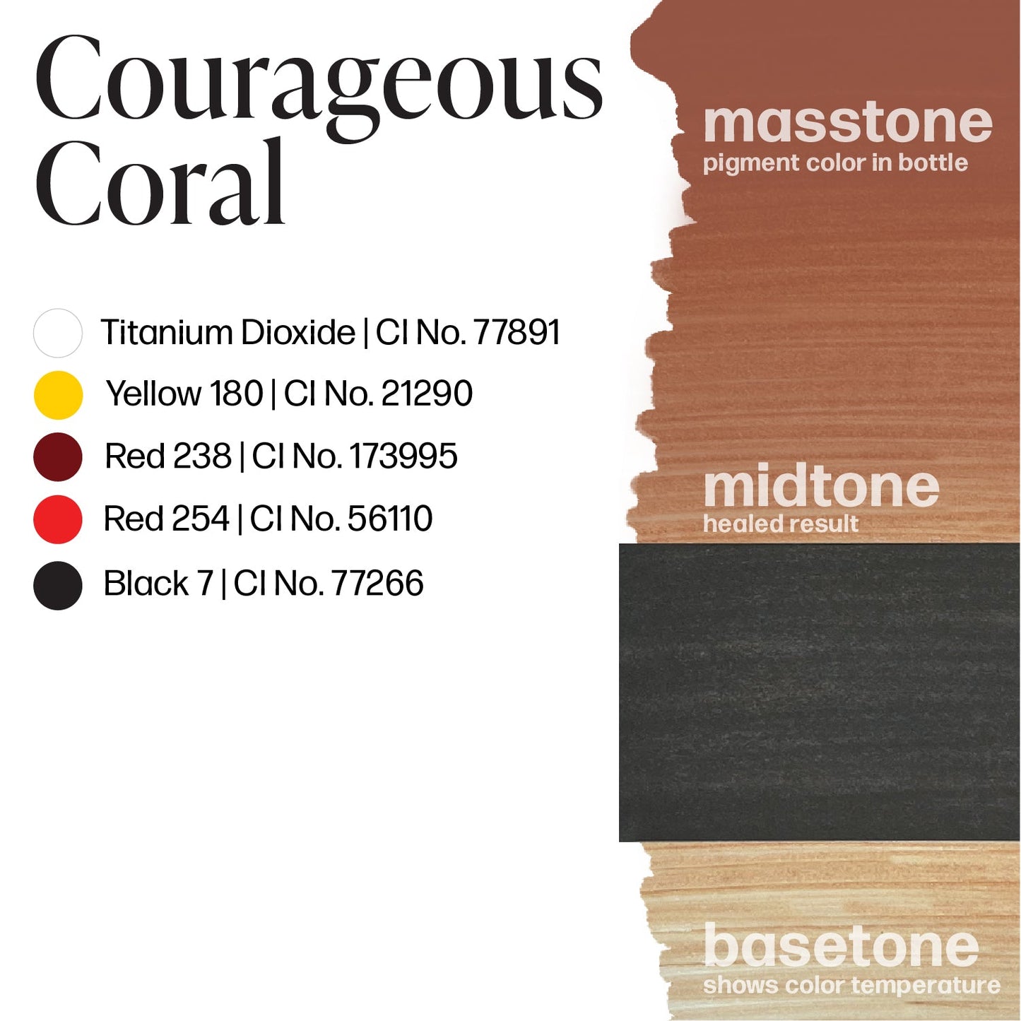 LUXE Courageous Coral - Vicky Martin Unstoppable Areola - Perma Blend LUXE Courageous Coral - Vicky Martin Unstoppable Areola