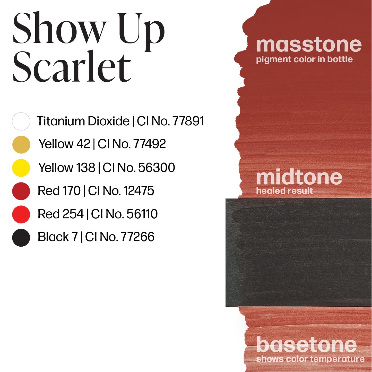 LUXE Show Up Scarlet - Vicky Martin Unstoppable Areola - Perma Blend LUXE Show Up Scarlet - Vicky Martin Unstoppable Areola