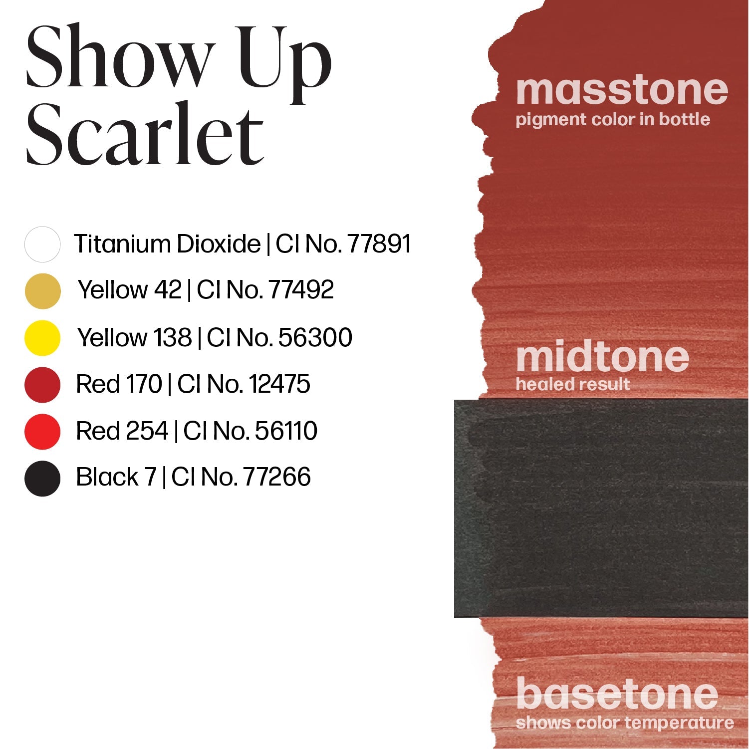 LUXE Show Up Scarlet - Vicky Martin Unstoppable Areola - Perma BlendLUXE Show Up Scarlet - Vicky Martin Unstoppable Areola