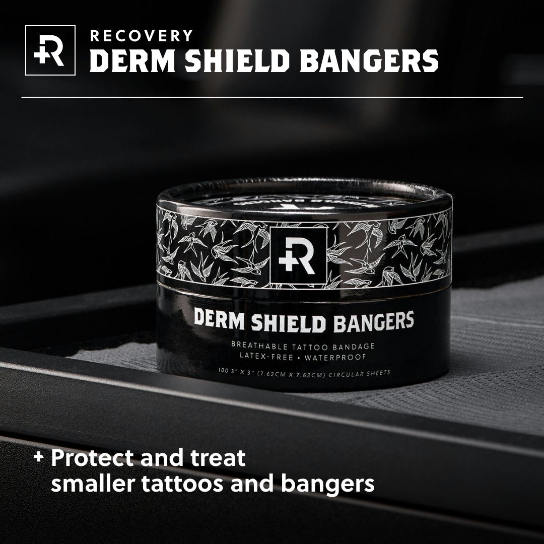 Recovery Derm Shield Bangers - Ultimate Tattoo SupplyRecovery Derm Shield Bangers