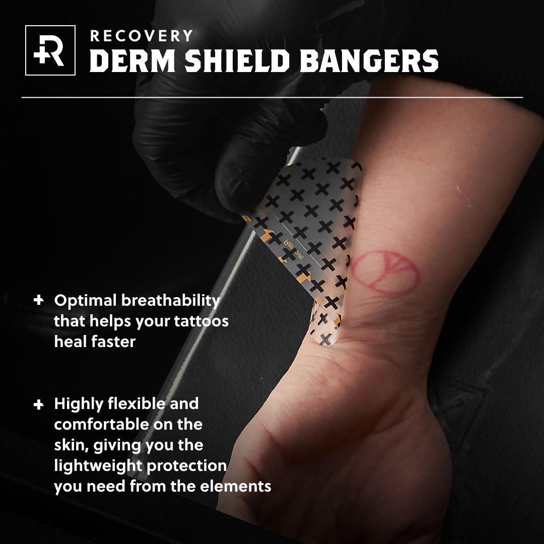 Recovery Derm Shield Bangers - Ultimate Tattoo Supply Recovery Derm Shield Bangers